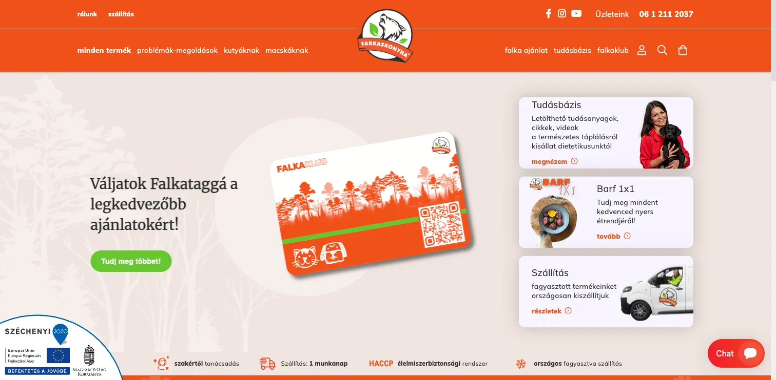 Farkaskonyha webáruház